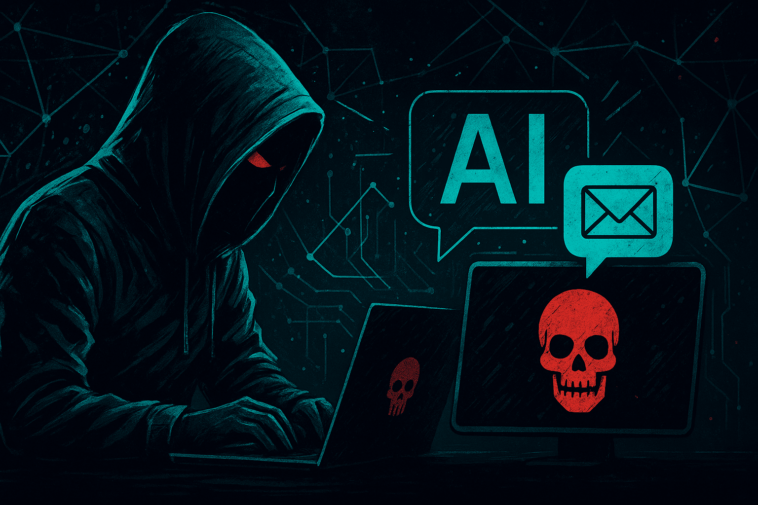 AI trong tội phạm mạng: Cách tin tặc triển khai phần mềm độc hại bằng AI