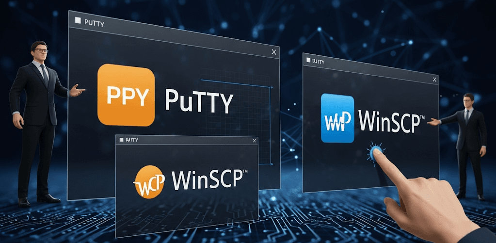 Tin Tặc Tấn Công Quản Trị Viên CNTT Qua Công Cụ Giả Mạo PuTTY & WinSCP