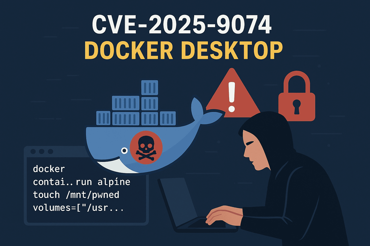 Docker Desktop CVE-2025-9074: Khi API nội bộ trở thành cửa ngõ chiếm quyền host