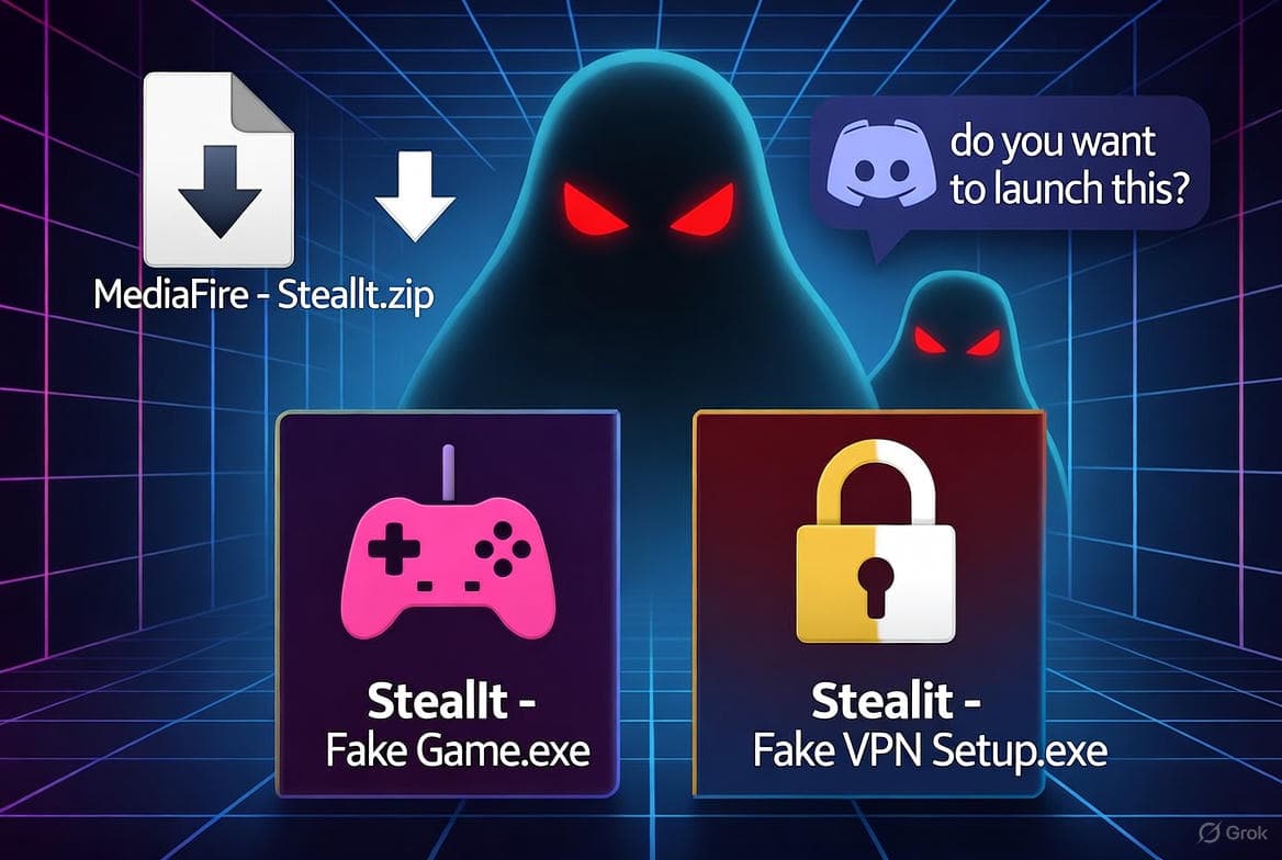 Chiến Dịch Phát Tán Malware StealIt Qua Các Chương Trình Game Và Phần mềm VPN
