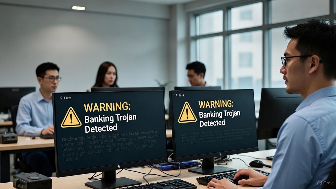 Cảnh báo: Trojan ngân hàng Android GoldFactory đe dọa người dùng Đông Nam Á