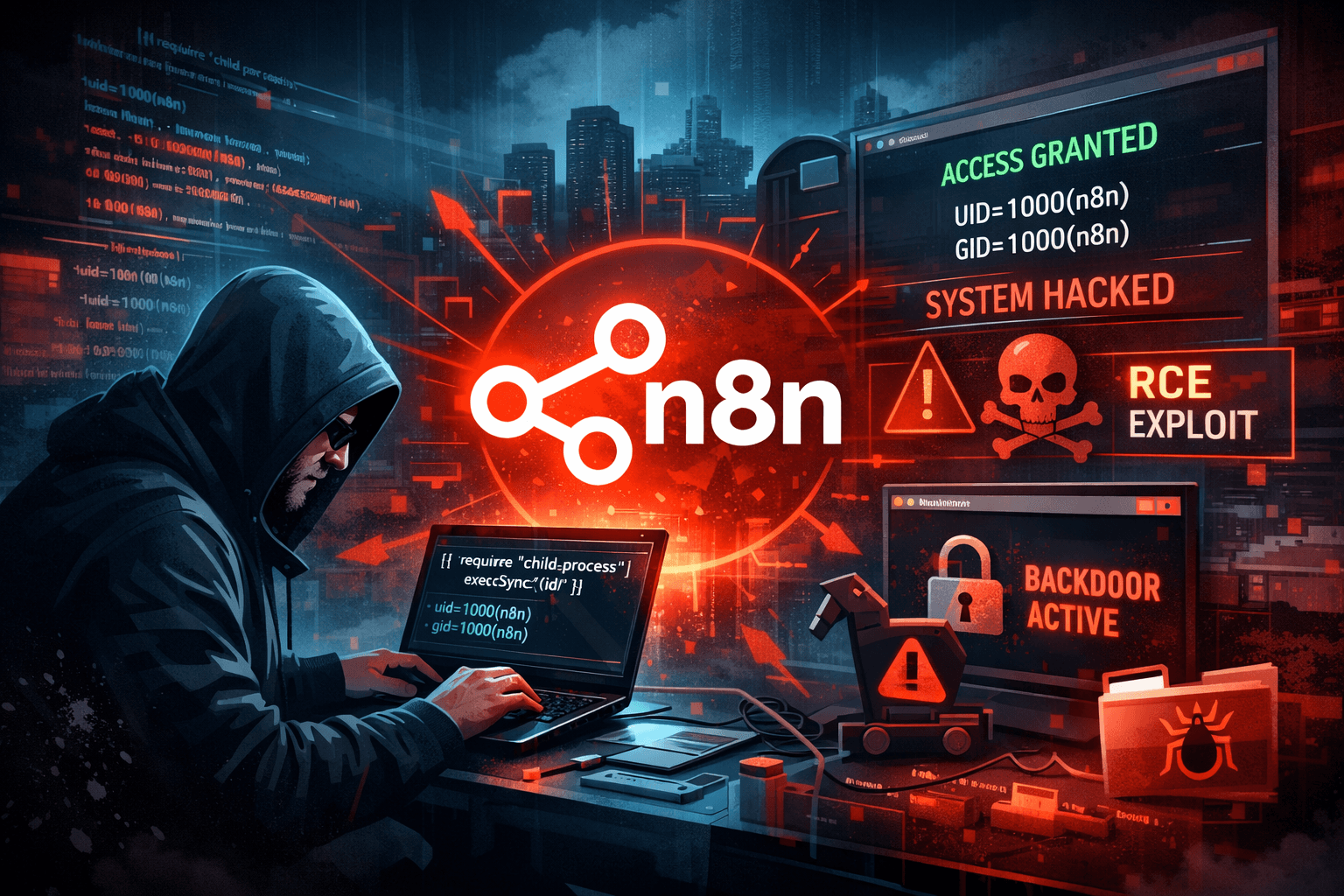 Phát hiện lỗ hổng RCE nghiêm trọng trong nền tảng tự động hóa n8n (CVE-2025-68613)