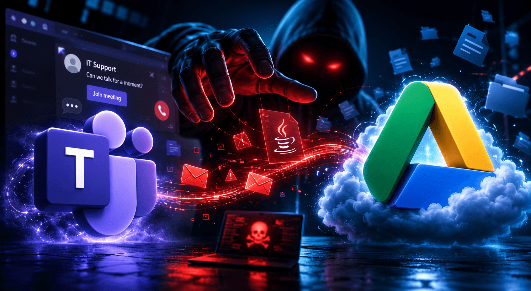 Nimbus RAT: Tin tặc lợi dụng Microsoft Teams và Google Drive để phát tán mã độc Java RAT