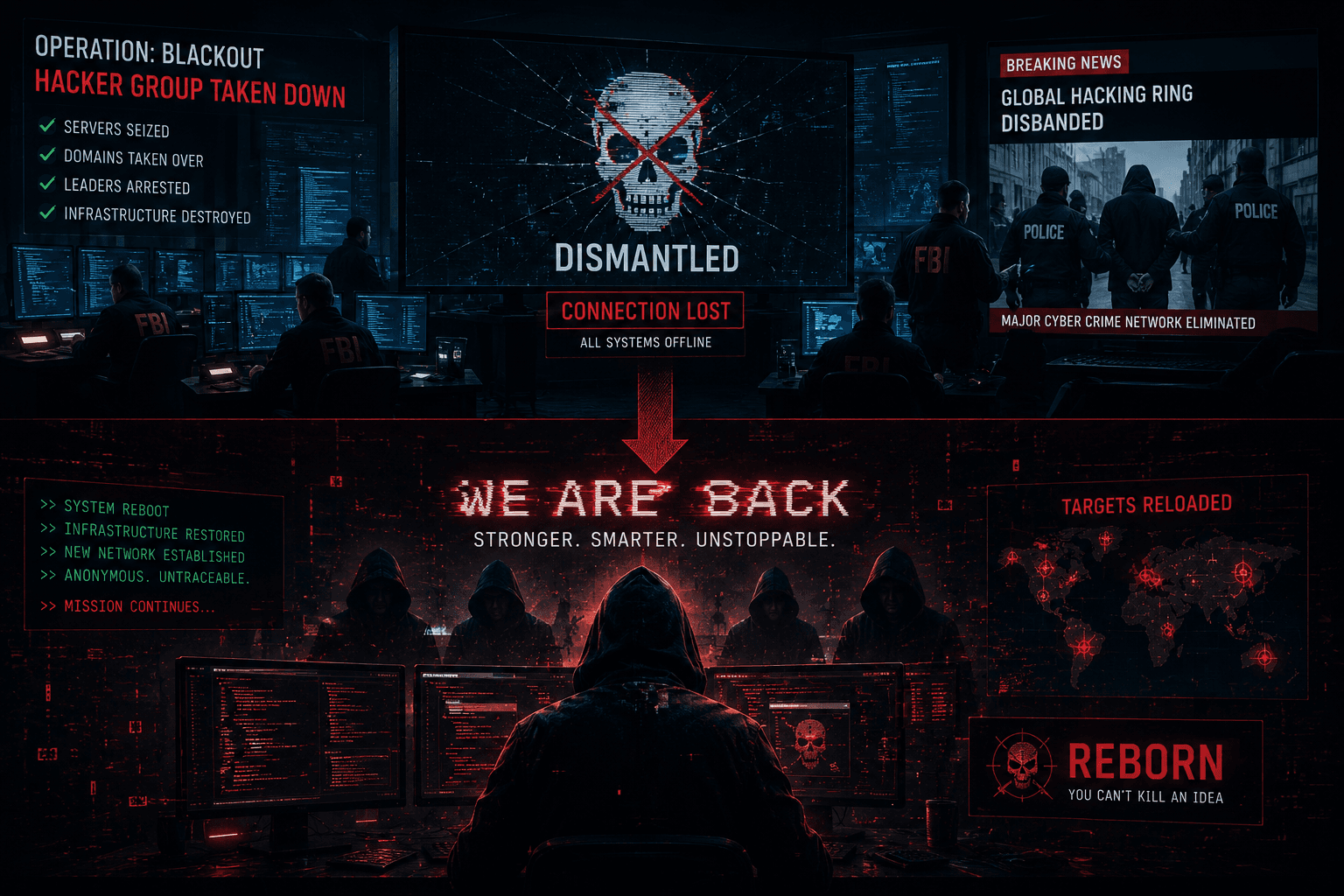 Tycoon2FA: Why Takedowns Aren't Kill Shots — Analyzing a PhaaS Platform's Post-Disruption Evolution