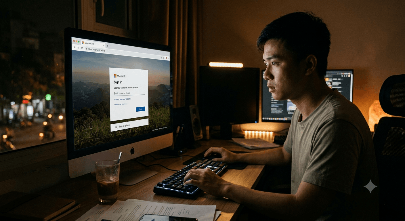 EvilTokens & "Ghost Phishing": Trang lừa đảo chỉ hiện hình trong trình duyệt, cướp token Microsoft 365 mà không cần mật khẩu