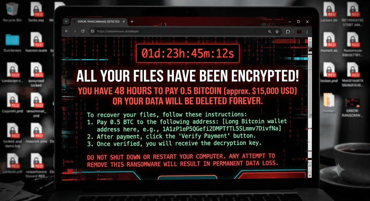 Chaos ransomware và msaRAT: khi C2 sống trong trình duyệt của chính nạn nhân