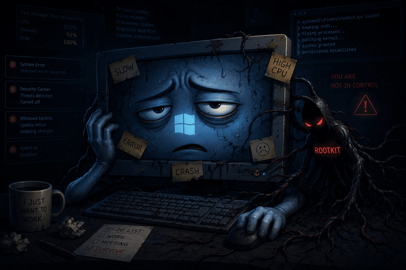 HoneyMyte đưa CoolClient xuống kernel: khi rootkit thay đổi thứ Windows cho phép bạn nhìn thấy