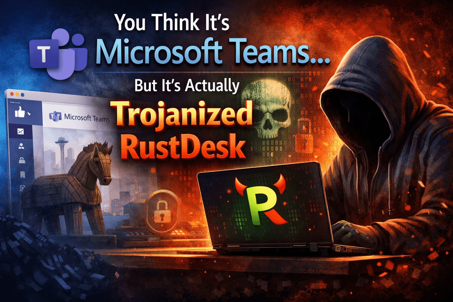 When Microsoft Teams is no longer Teams: The truth behind the trojanized RustDesk version