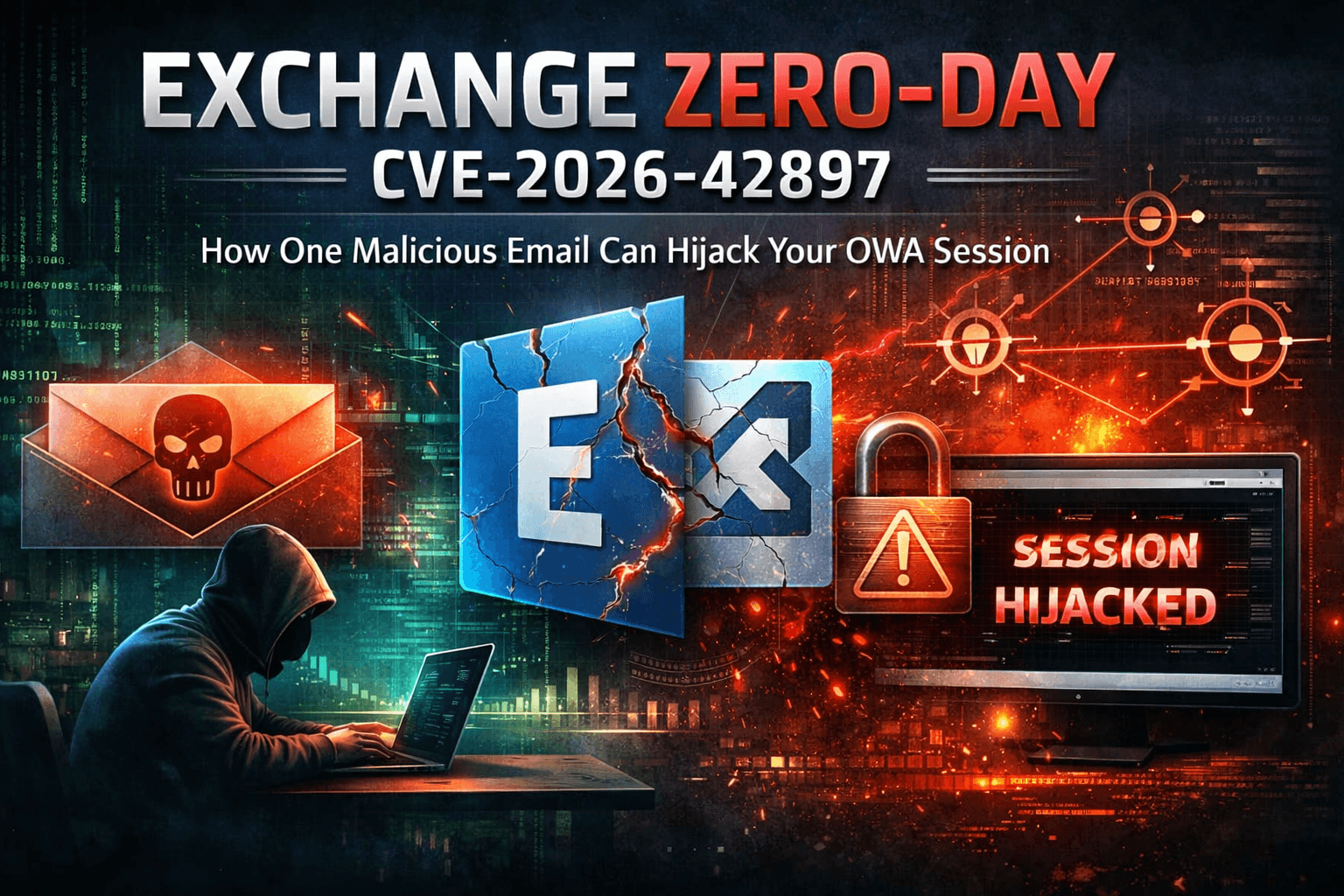 New Zero-Day on Microsoft Exchange: Just one email can steal an entire OWA login session.