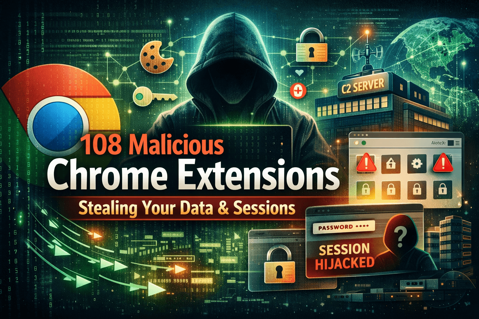 108 Chrome Extensions are secretly stealing your account – Are you on the list of victims?