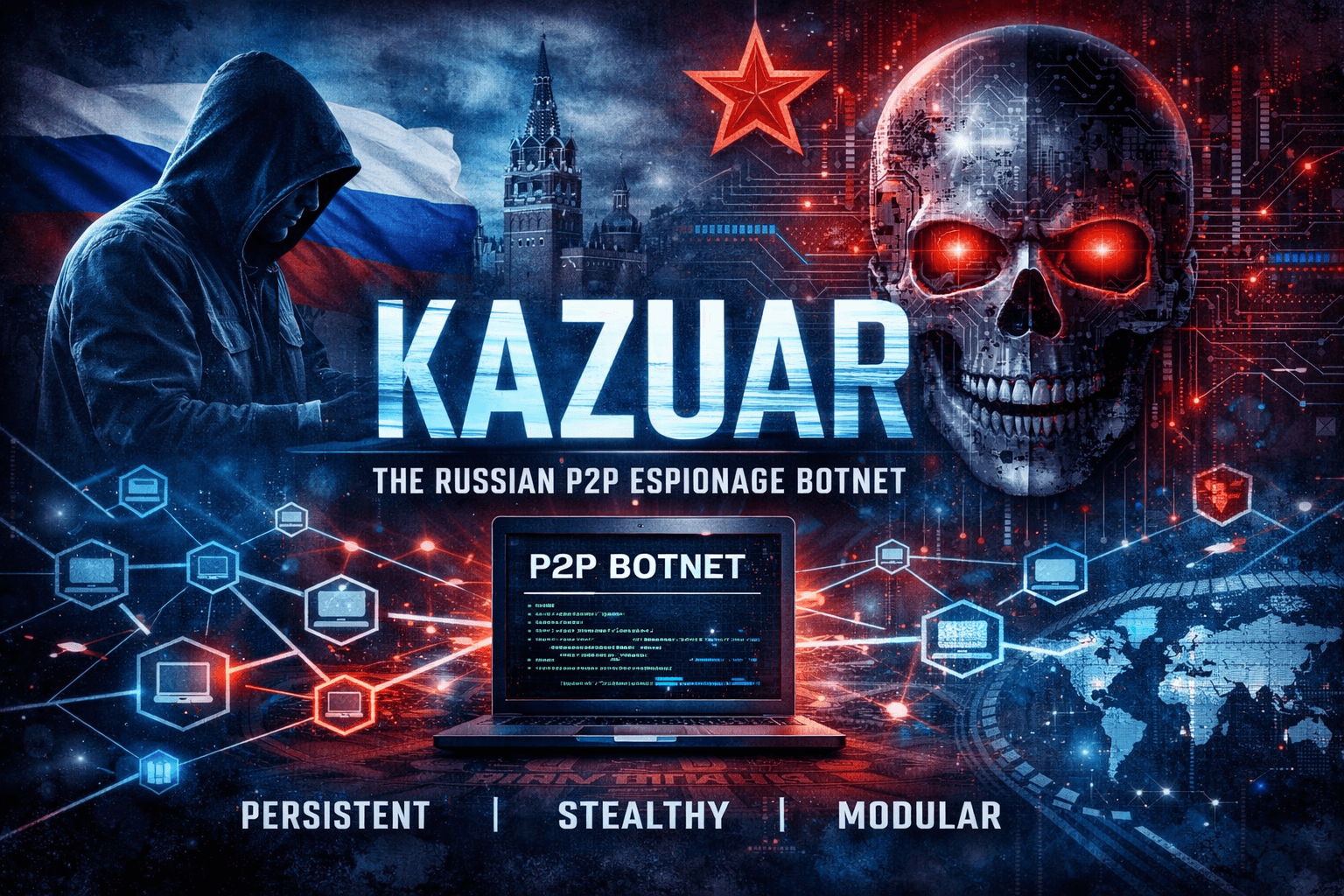 Turla has just created something even more dangerous than a backdoor: a self-operating espionage botnet.
