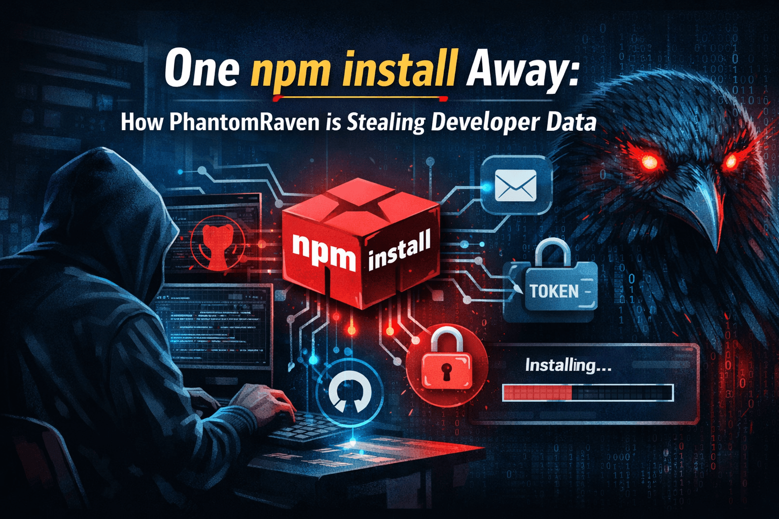 Làn sóng malware mới trên npm: Chỉ cần cài package là mất dữ liệu