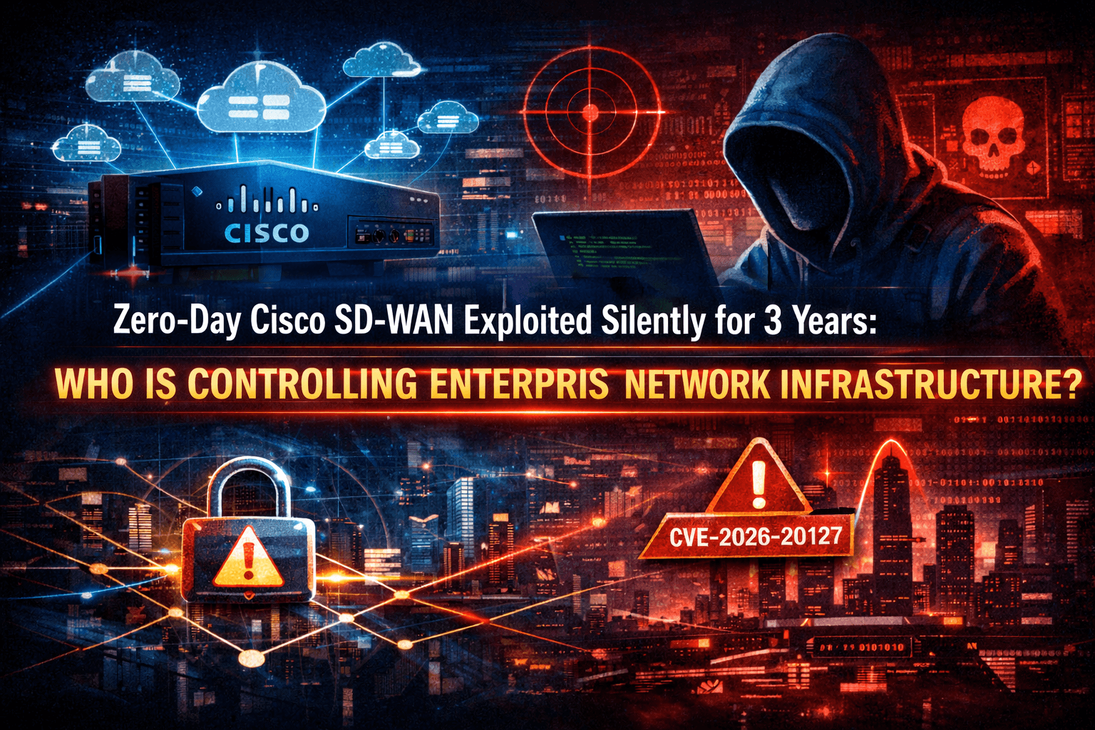 When Routers Become APT Targets: Analyzing Zero-Day CVE-2026-20127 Shakes Up Cisco SD-WAN Systems