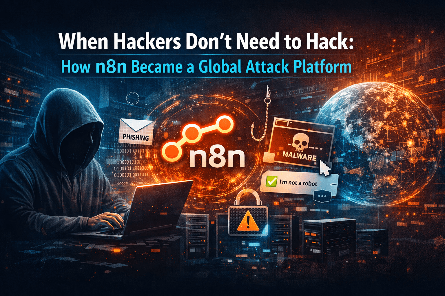 Khi hacker không cần hack: Cách n8n trở thành vũ khí tấn công toàn cầu